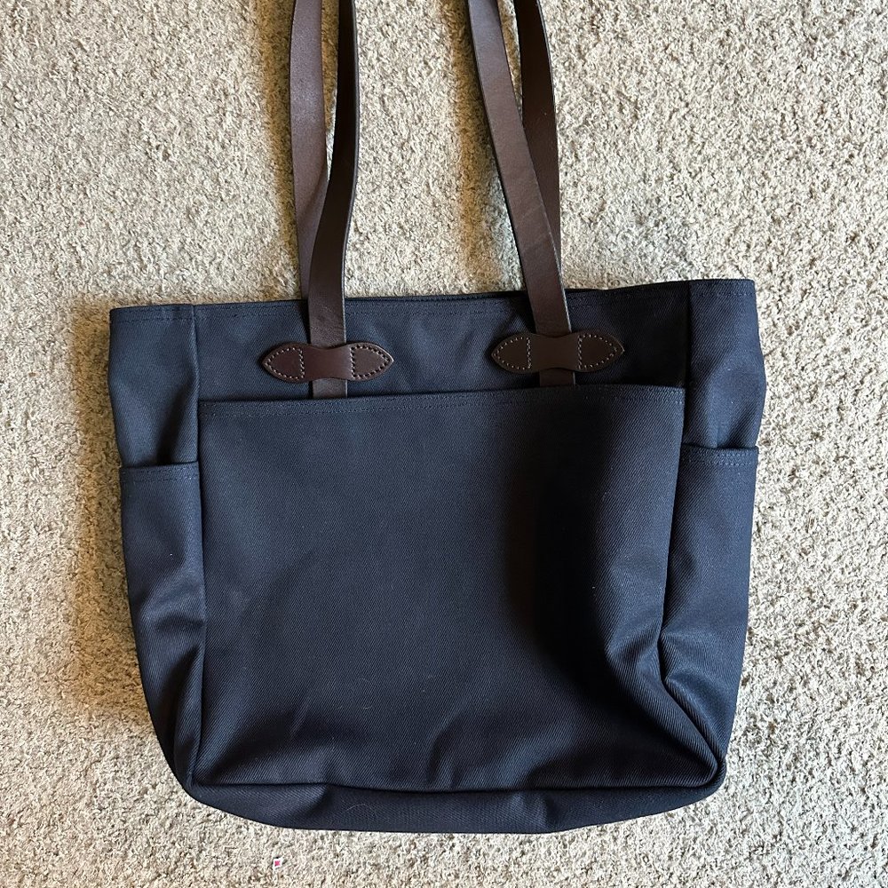 Filson Rugged Twill Tote Blue MINT